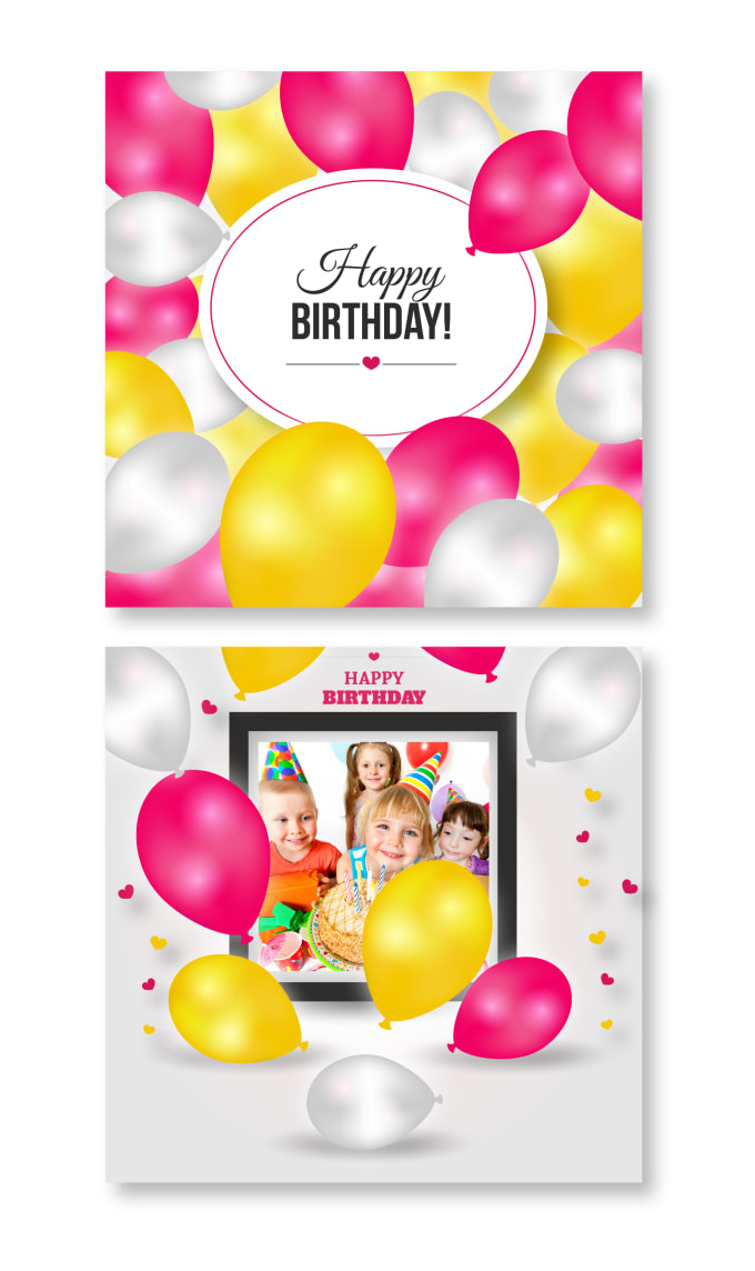 Create A Custom Designed Birthday Card By Aviyansah