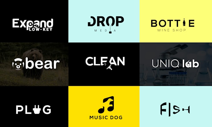 create stunning minimalist logo design for your brand