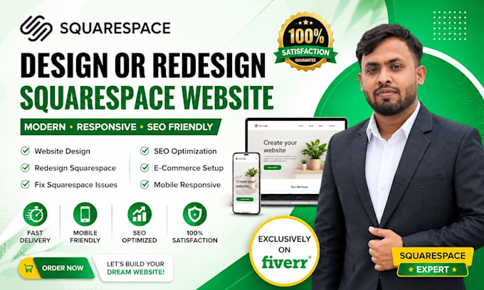 design and redesign edit and fix your squarespace website