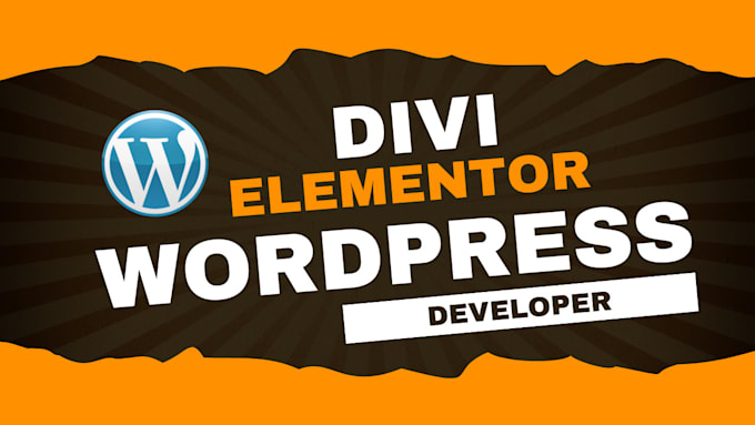 develop divi or elementor wordpress website