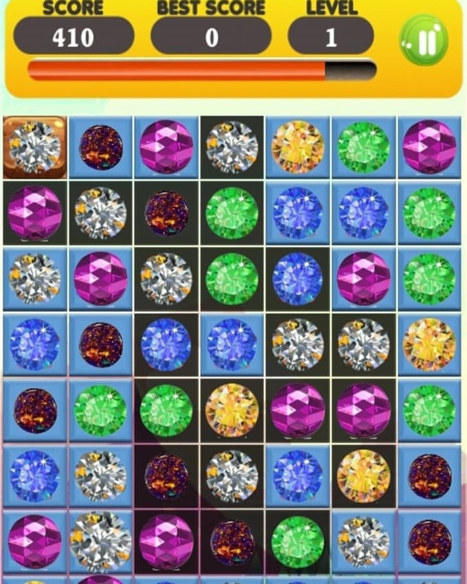 Design a match 3 game using unity 3d by Willydan Fiverr