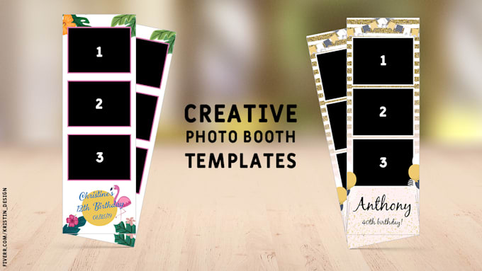 Make A Photo Booth Template By Kristin Design