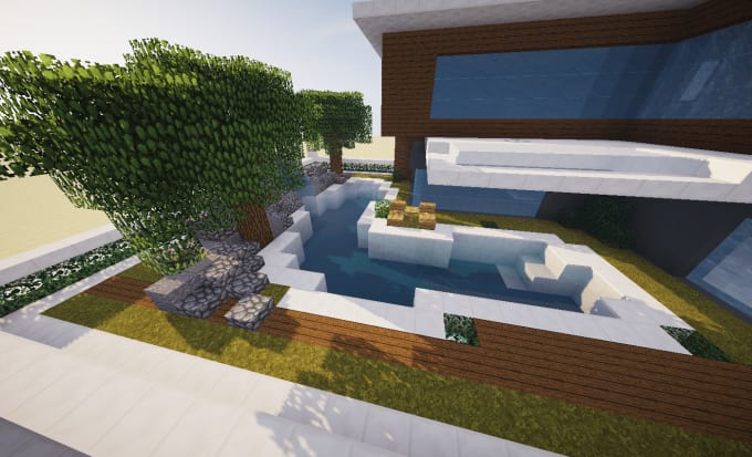 Goede Build a minecraft modern house for you by Xianight LU-99