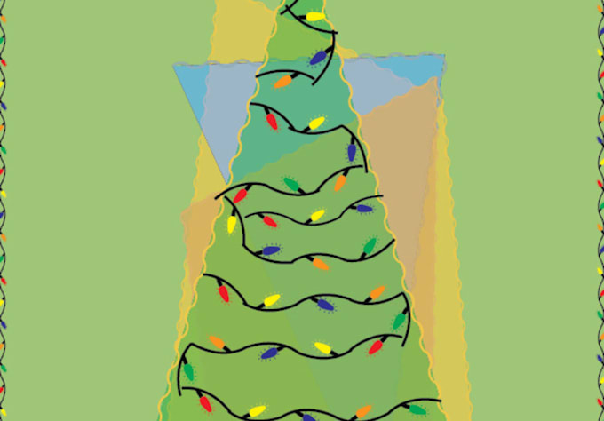 create a christmas or holiday card