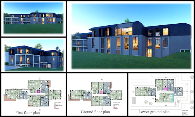 do all architectural work in revit with high details
