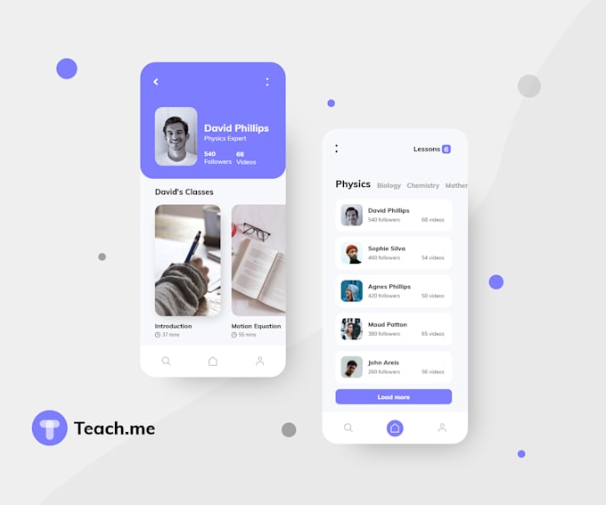 design creative ui and ux of your android or ios app