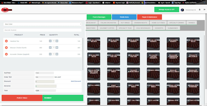 develop a pos software