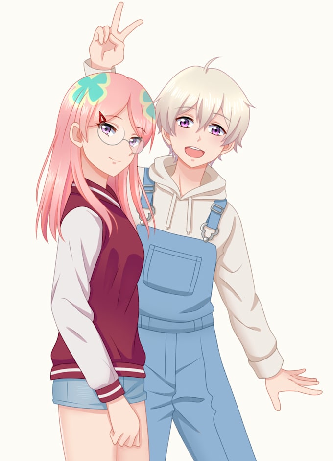 Draw A Waist Up Anime Style Commission By Komissachan