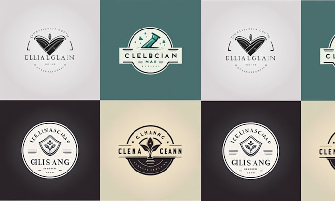 design a clean modern  logo for your business