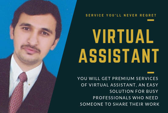 be your virtual assistant to share your work load