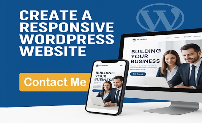 build a professional responsive wordpress website