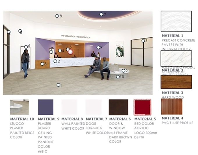 create architectural exhibition stands and 3d models