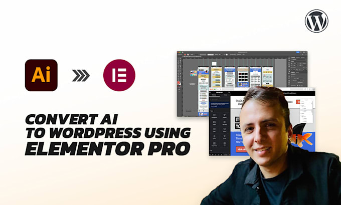 convert ai to wordpress using elementor pro