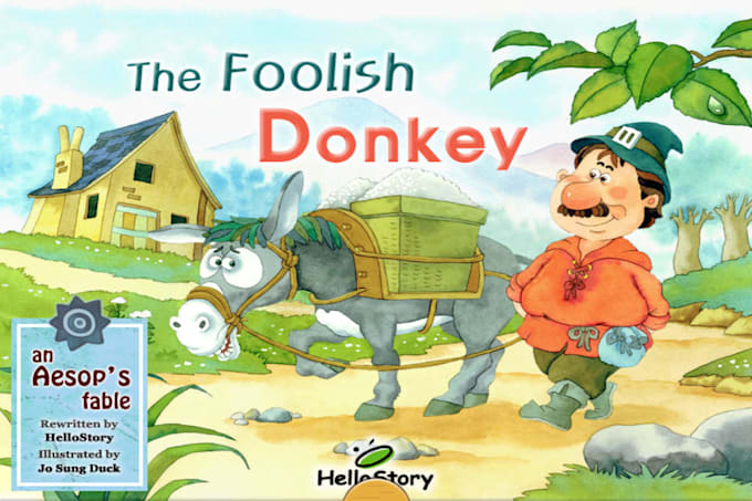 The foolish donkey story pdf picture