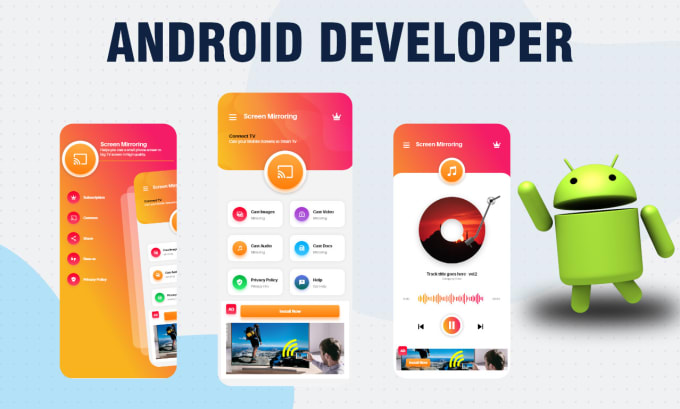 Be your android developer for android app, mobile app development by ...