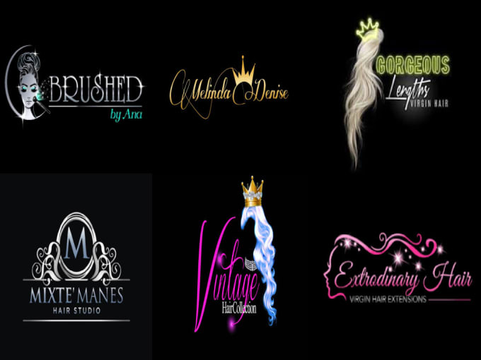 Design An Elegant Logo For Hair Brand By Subhani Bro Fiverr Download this premium vector about elegant hair salon logos, and discover more than 12 million professional graphic resources on freepik. logo for hair brand by subhani bro fiverr