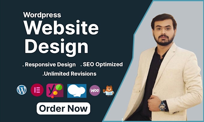 build responsive and modern wordpress website design