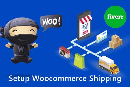 configure woo commerce shipping