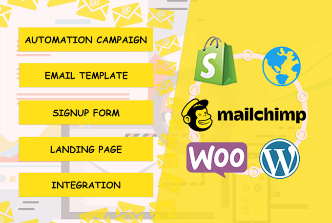 completely setup mailchimp automation email campaign