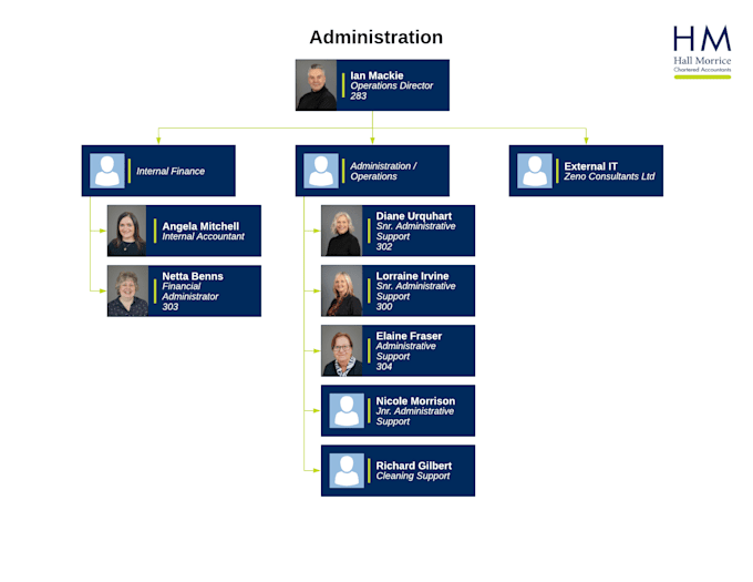 design professional organizational chart