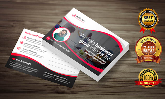 do professional postcard design