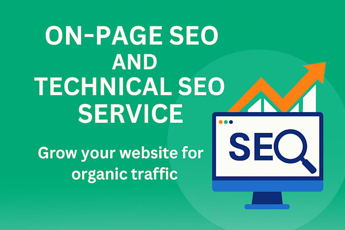 do website on page SEO and technical optimization for organic traffic