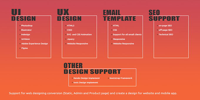 Design a website, mobile app and also html css conversion by Arunkg1112 ...
