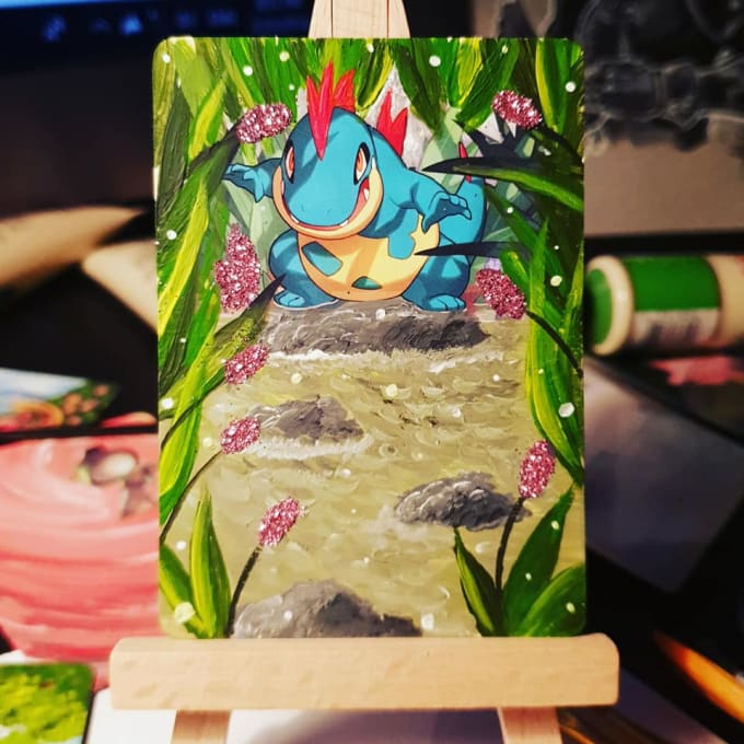 Paint You A Custom Pokemon Card By Sociallymj
