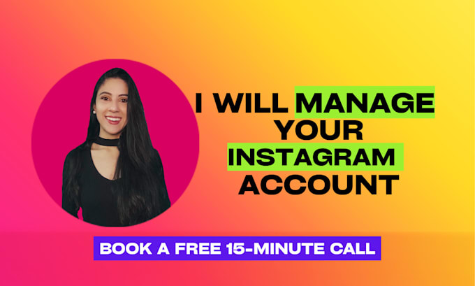 create and manage your instagram account