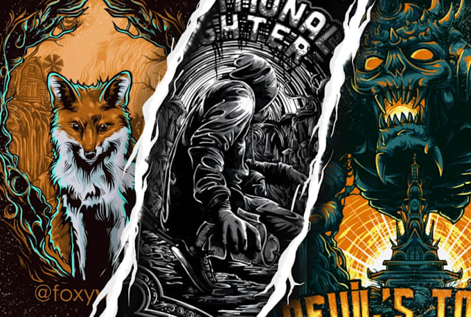 make detailed high quality and colorful picture artwork