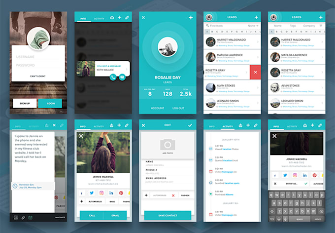 Create a responsive android ui for you by Technoxsystems | Fiverr