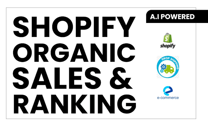 do shopify SEO to boost ecommerce sales traffic using ai powered tactics