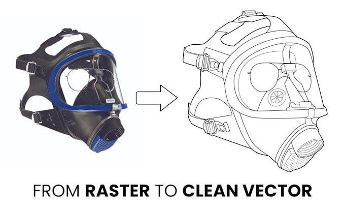 draw clean vector line art illustration in 24 hour