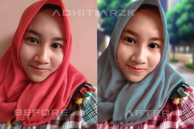 Edit Professional Smudge Painting By Adhitiarzk
