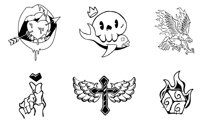 draw custom hand drawn line art illustration