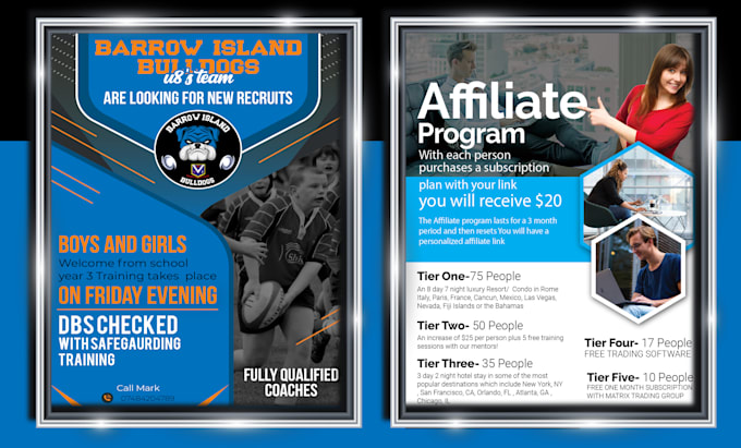design professional flyer for any business, event, or party