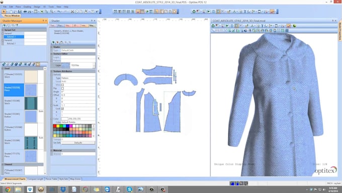 make sewing pattern or digital pattern for garments etc