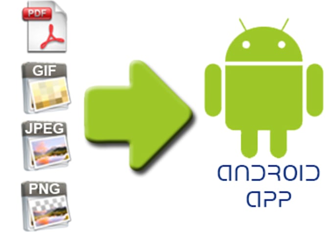 convert pdf or image to  Android app ebook