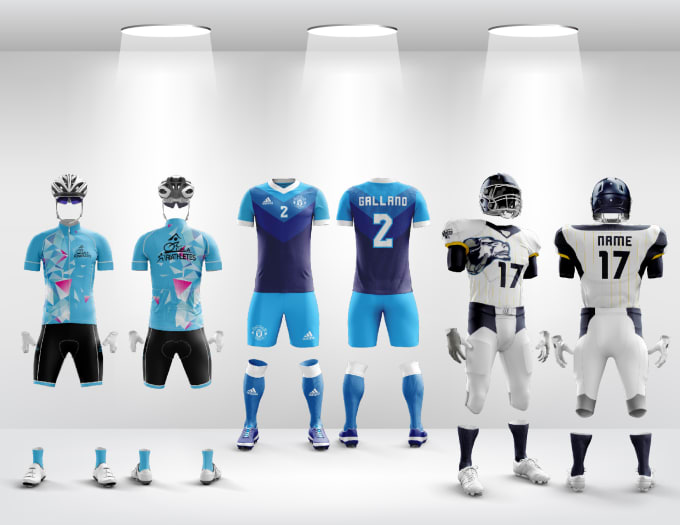 Download Design A Soccer Kit Or Other Sportswear In 3d Mock Up By Creativemindph Fiverr