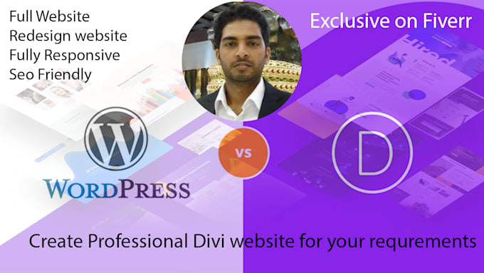 build an elegant  website in 24 hours divi theme wordpress