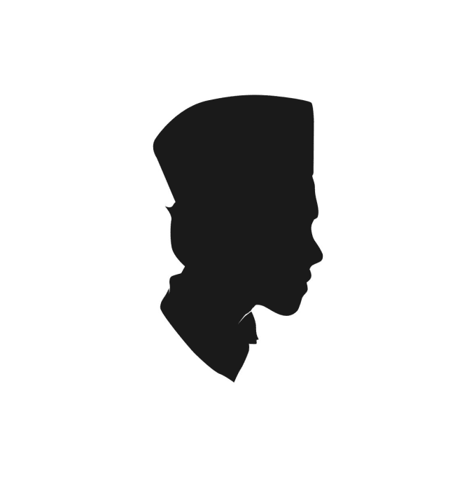 Make A Siluet Face Design By Ccplus111