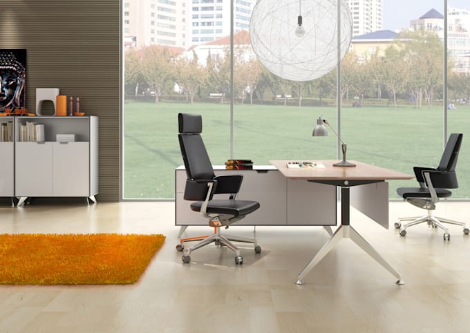 design your furniture 3d model and render