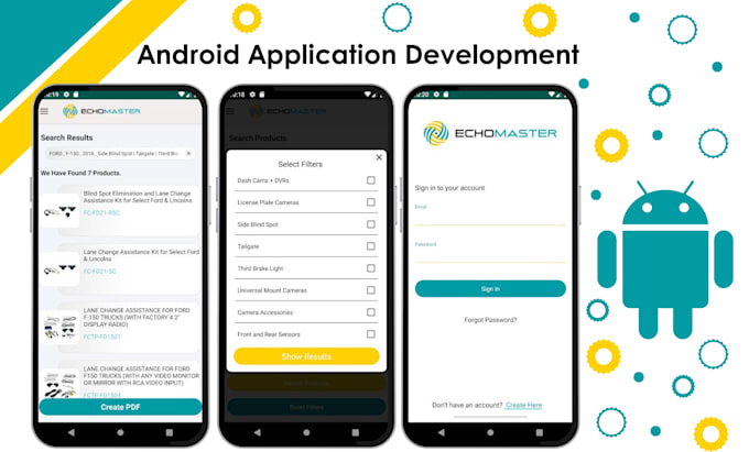 develop a professional android app