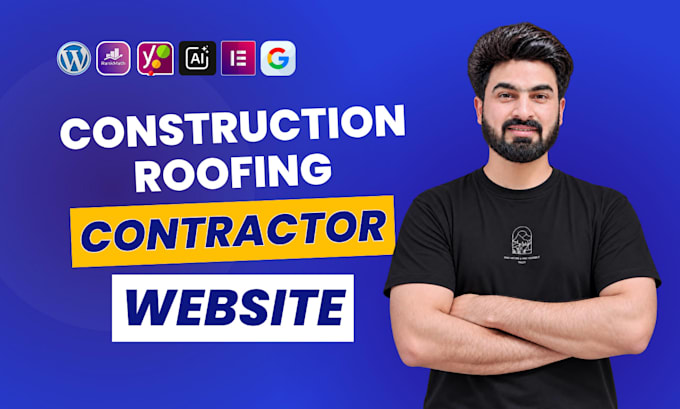 build contractor construction plumbing roofing electrician website design