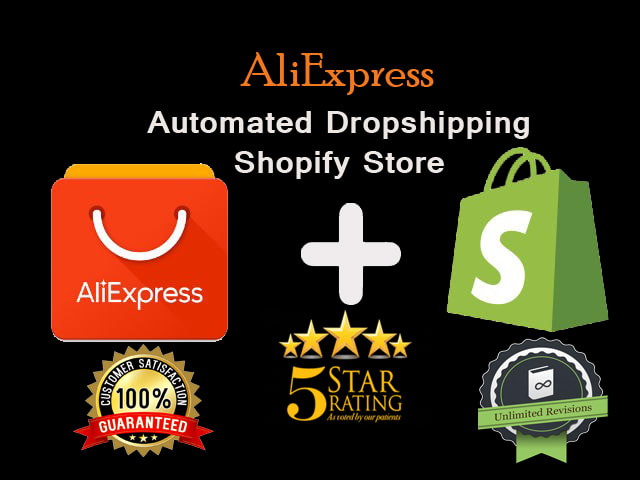 create automated shopify aliexpress dropship store