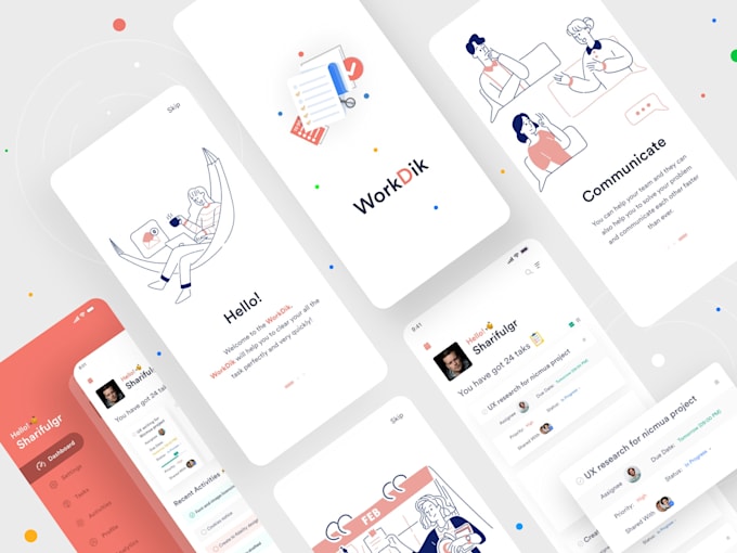 Hot Deals! I will do ui ux design for your mobile app in figma or xd