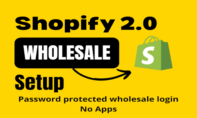 setup a wholesale channel in shopify store