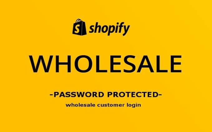 setup a wholesale channel in shopify store