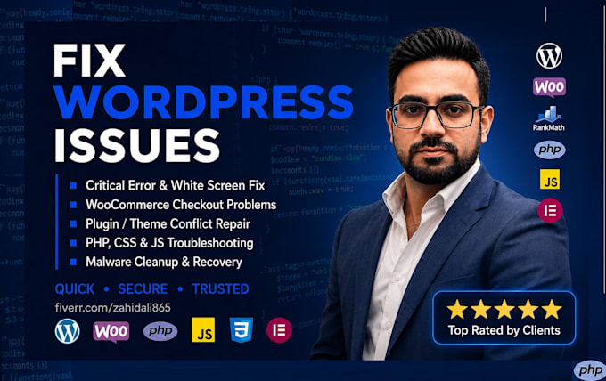customize wordpress menu, fix bugs, and optimize woocommerce