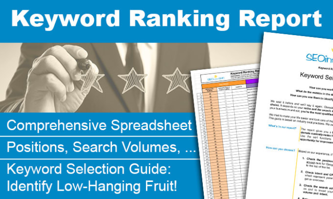 Create a keyword ranking report for your website by Seointhesun Fiverr